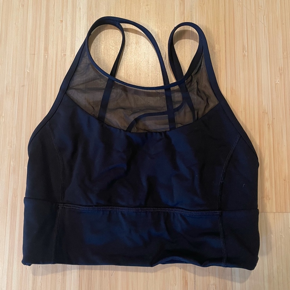 Lululemon mesh sports bra